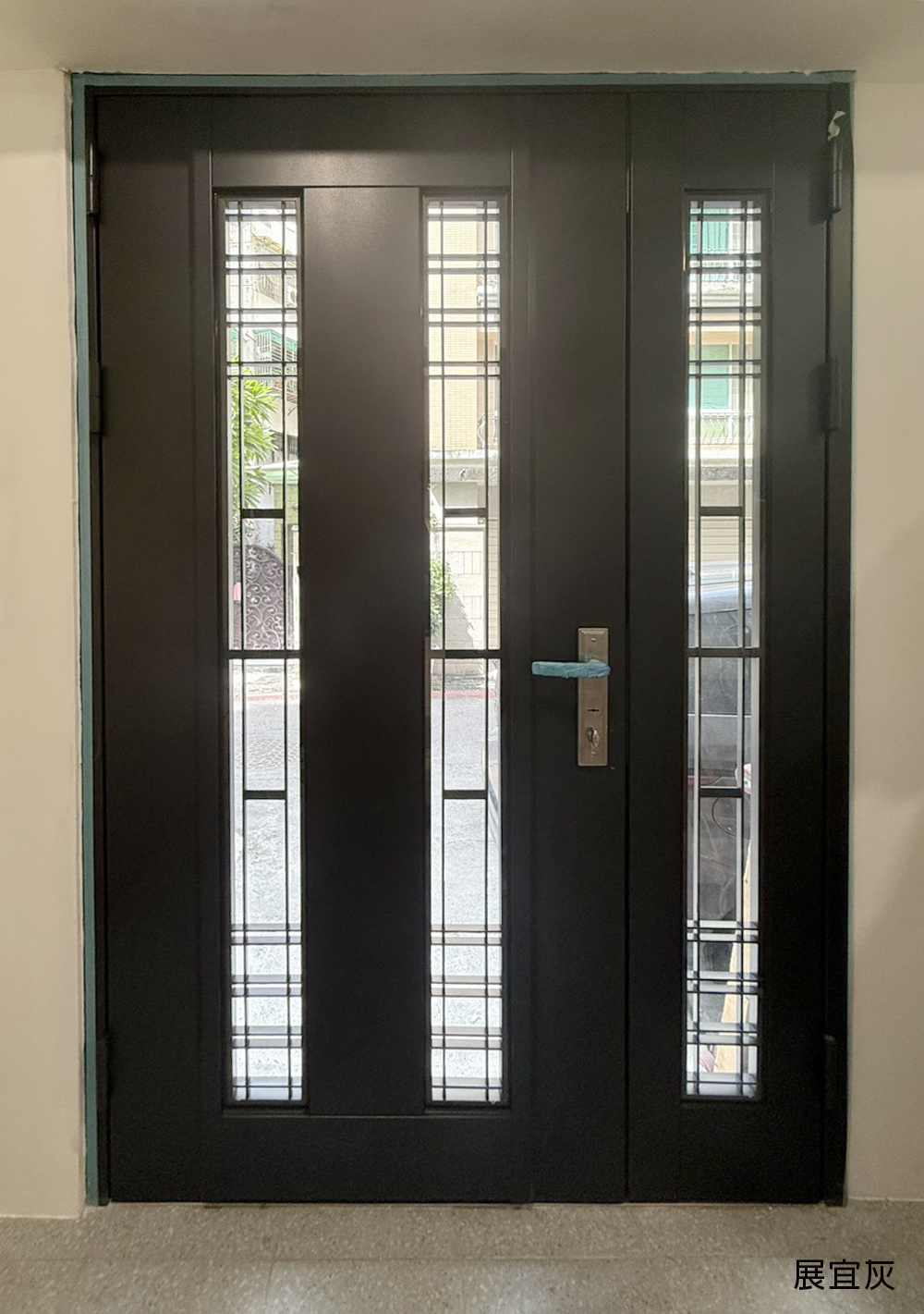 日式格花外扇-DC-13